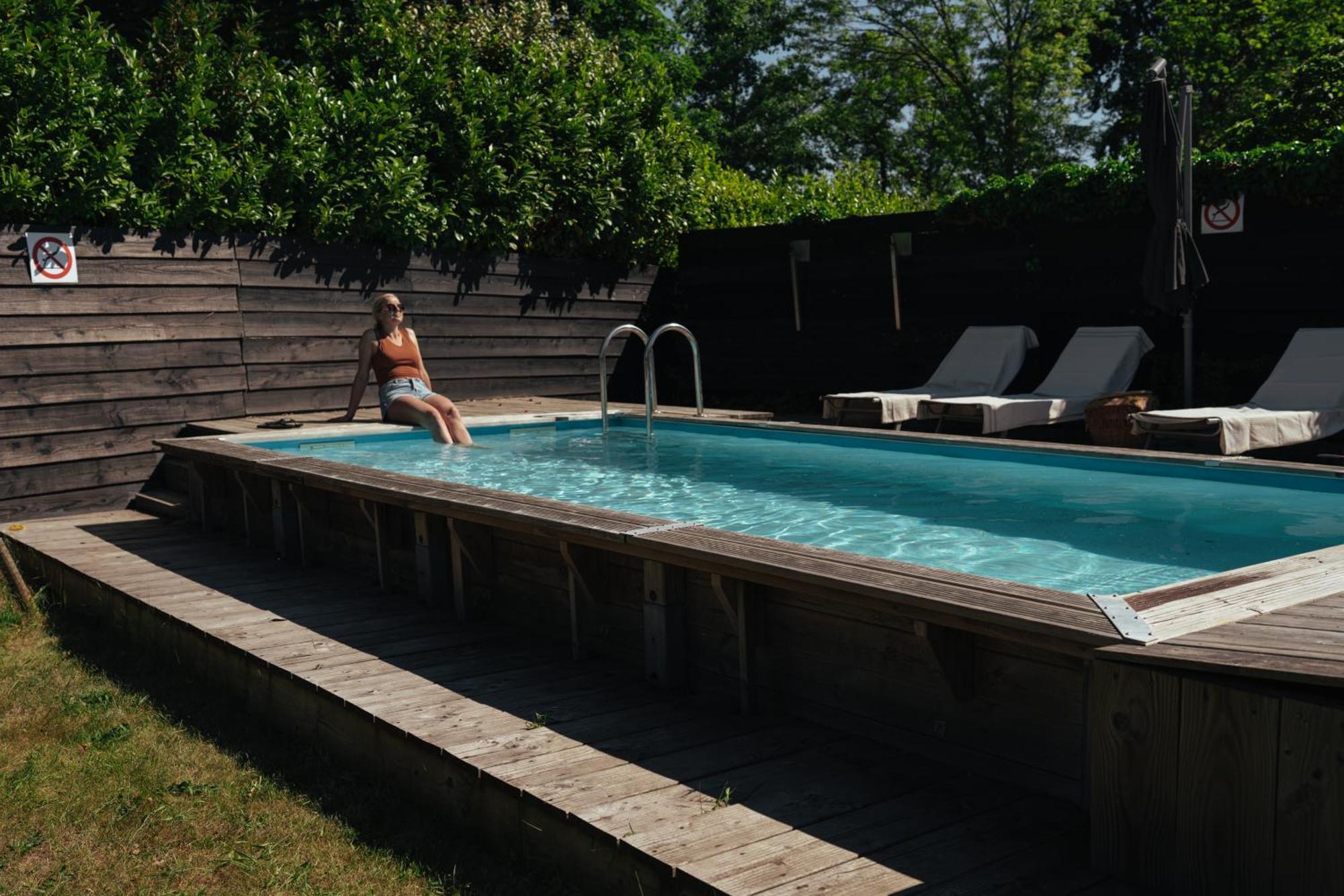 Luxe Vakantiehuis Nova Met Zwembad Ouddorp Exterior photo